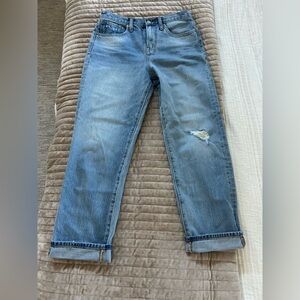 J. Crew Women's Boyfriend Jeans - Light Blue